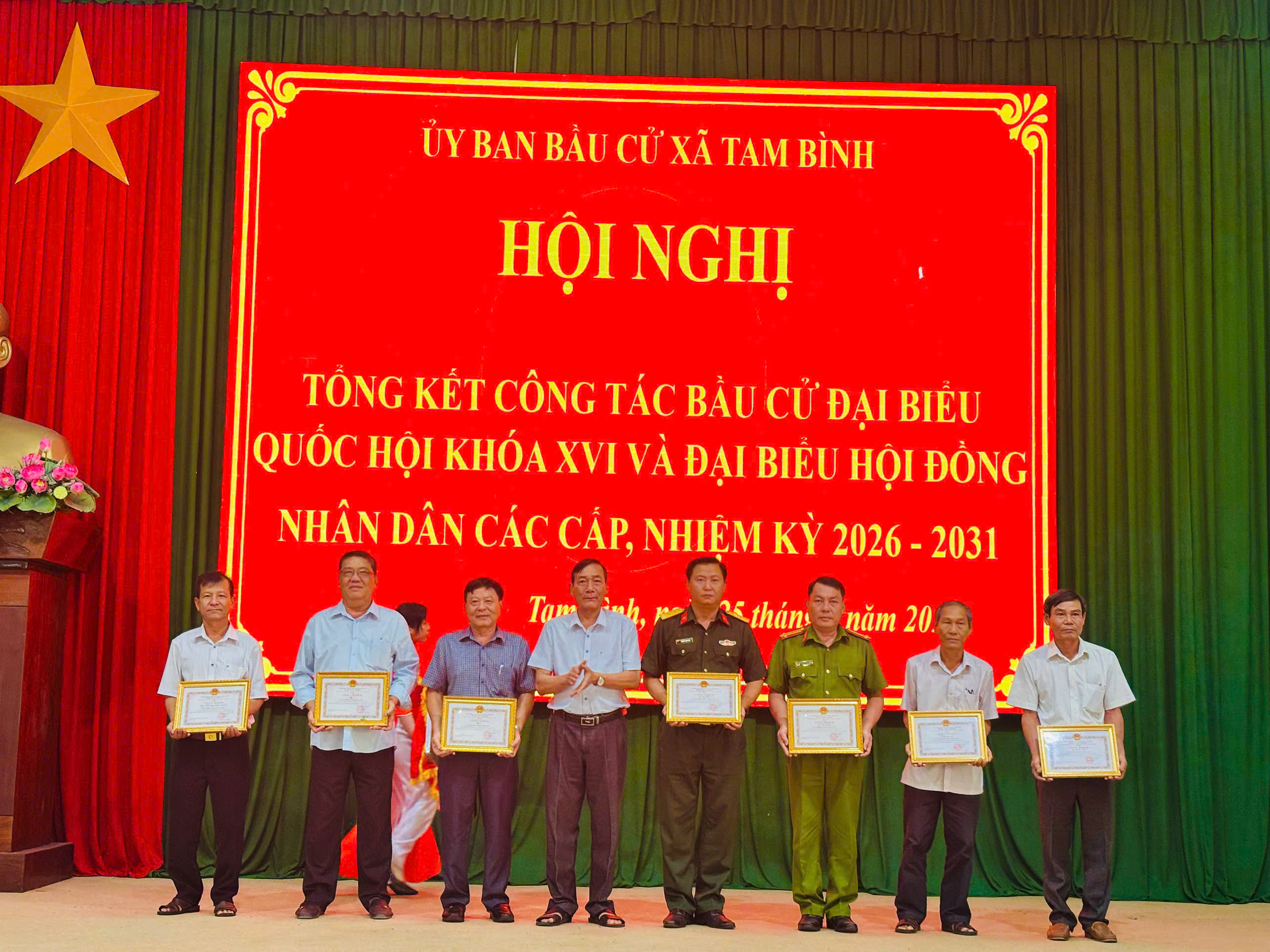 Hội nghị tổng kết công tác bầu cử đại biểu Quốc hội khóa XVI và đại biểu Hội đồng nhân dân các cấp nhiệm kỳ 2026-2031