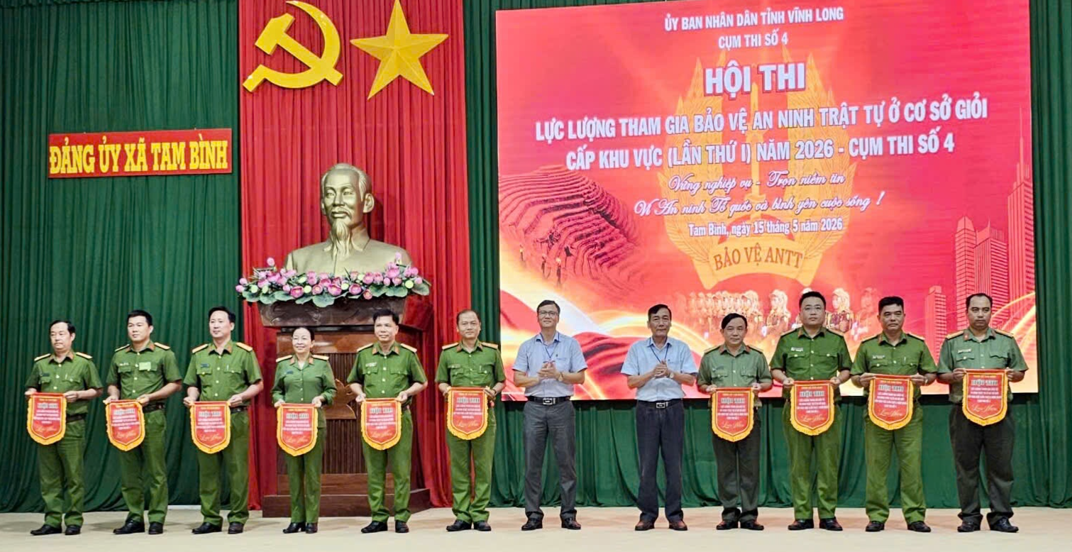 Tam Bình: Sôi nổi hội thi “lực lượng tham gia bảo vệ an ninh trật tự ở cơ sở giỏi” – cấp khu vực (lần thứ I) năm 2026- cụm thi số 4