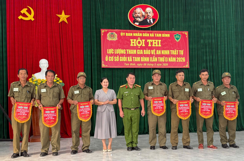 Hội thi “lực lượng tham gia bảo vệ an ninh trật tự ở cơ sở giỏi” – xã Tam Bình lần thứ I năm 2026