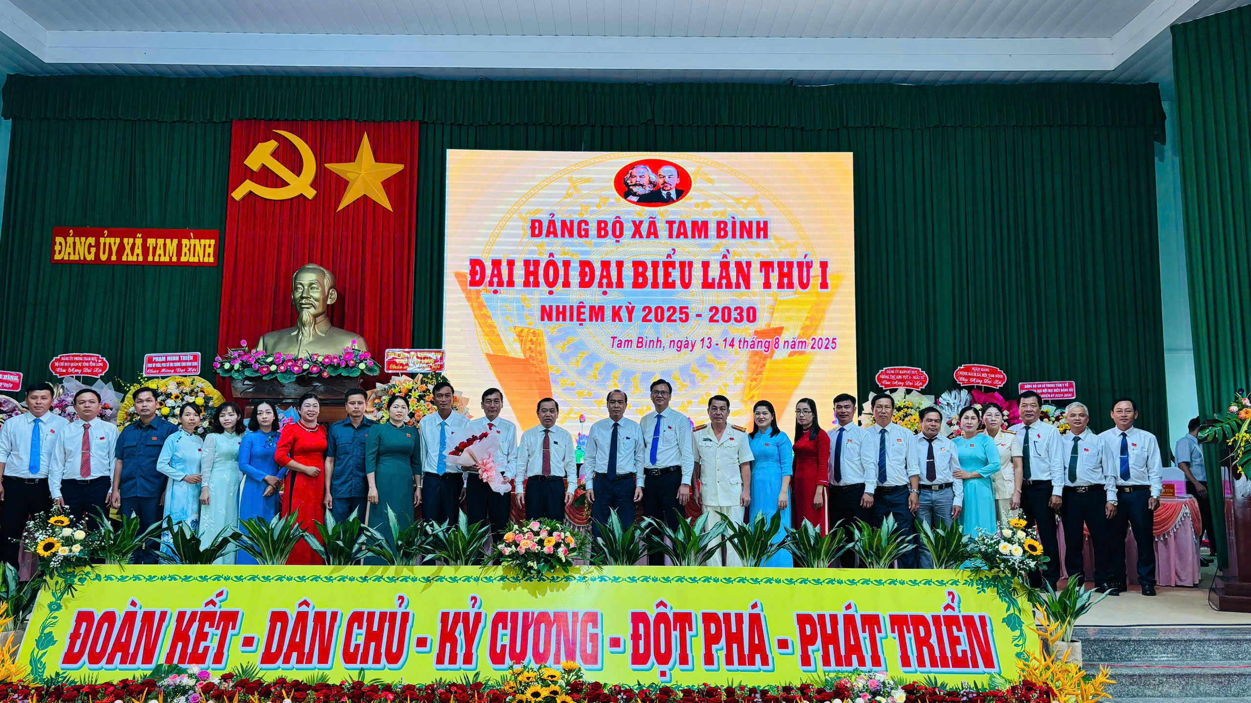 ĐẠI HỘI ĐẠI BIỂU ĐẢNG BỘ XÃ TAM BÌNH, NHIỆM KỲ 2025-2030